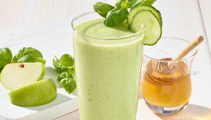 green goddess smoothie display image