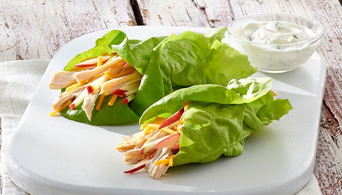 chicken lettuce wrap display image
